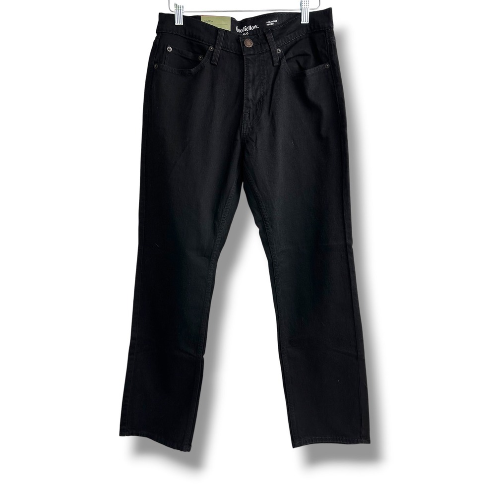 Goodfellow & Co Mens Straight Fit Total Flex Jeans Black 30x30 NWT